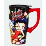 Betty Boop Travel Mug Lucky Lady Design (ceramic)